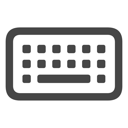 keyboard icon